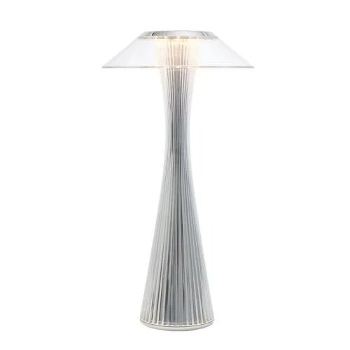 Space Outdoor Chrome Table Lamp by Kartell Lamps Table Lamps